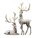 GobekUsa Deer Sculpture: High-End Resin Elk Figurine for Luxury Home Decor