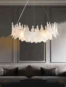 GobekUsa Cloud Mist Glass Chandelier with G9 Light Source - Luxury Home Decoration