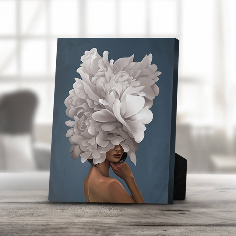 Elegant Woman A Desktop Canvas