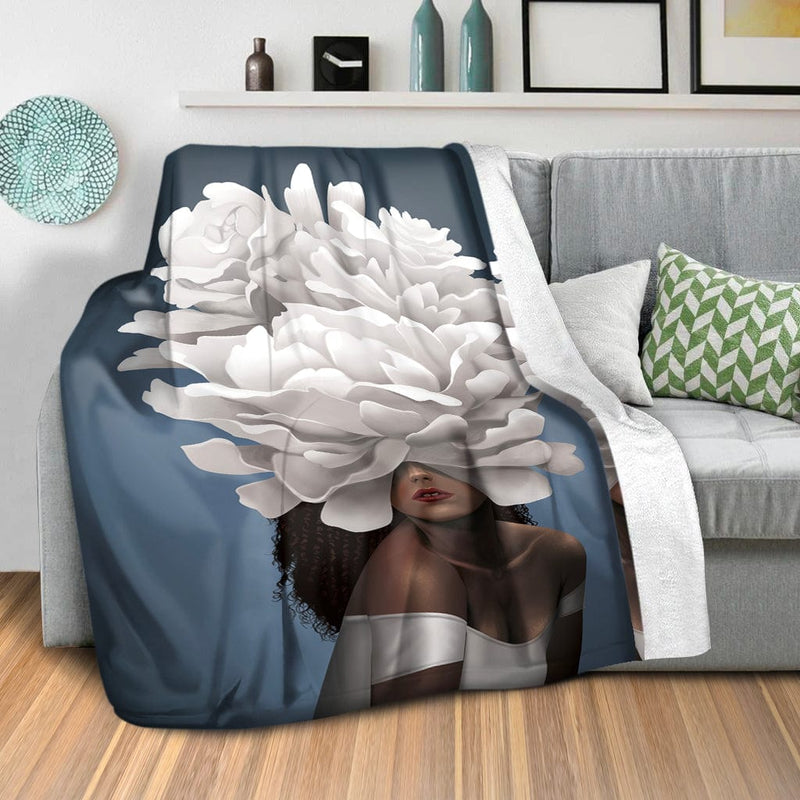 Elegant Woman C Blanket