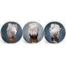 Elegant Woman Canvas - Circle