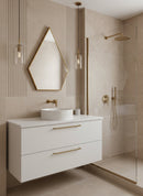 Gold Brass Frame Mirror
