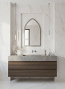 Handmade Engraved Mirror - Brass Arch Mirror