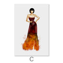 Elemental Woman Canvas