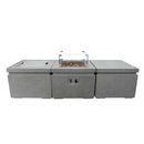 Elementi Manhattan and Aurora Wind Screen For Fire Pit OFG103-WS