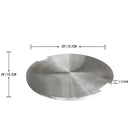 Elementi Stainless Steel Lid for Lunar Bowl Fire Pit Table - ONF01-126D