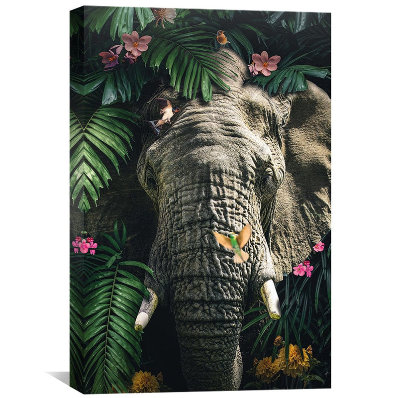 Elephant 5 Canvas