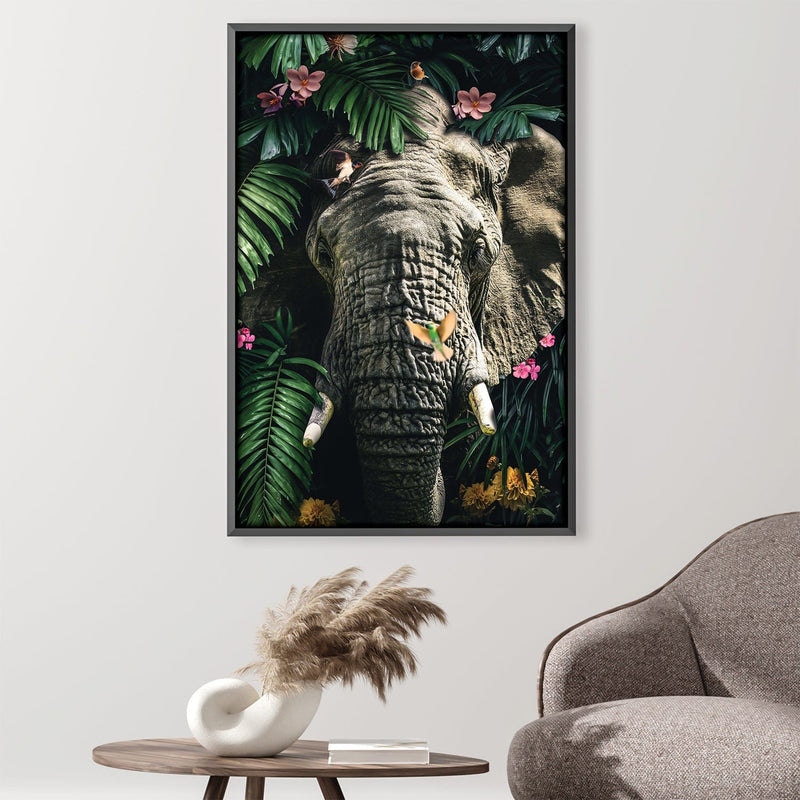 Elephant 5 Canvas