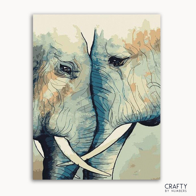 Elephant Couple