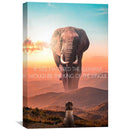 Elephant Jungle Canvas