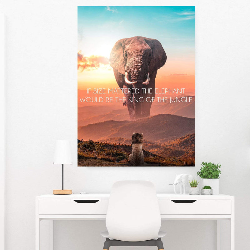 Elephant Jungle Canvas