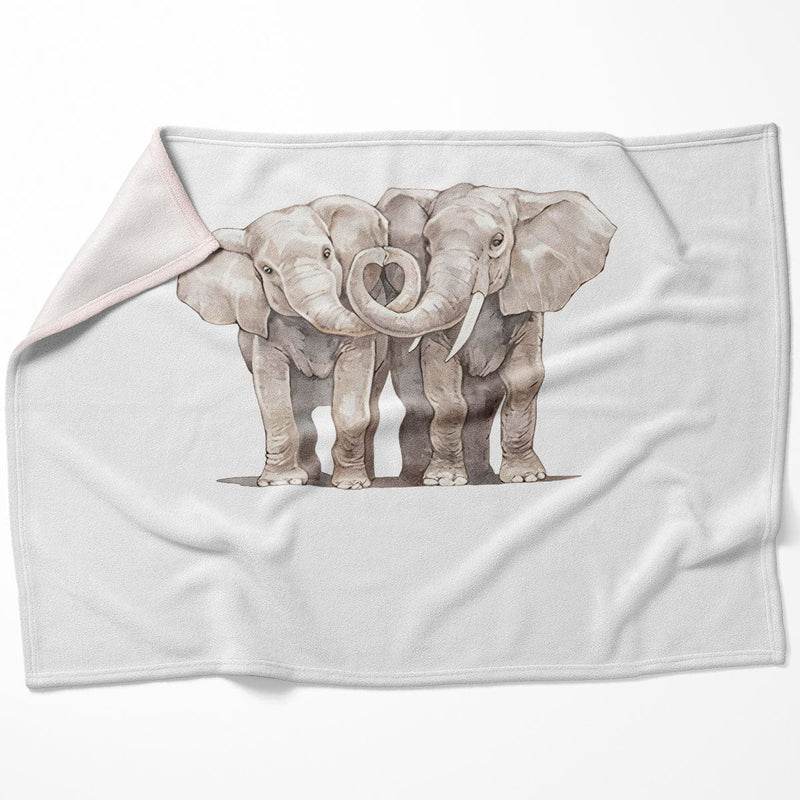 Elephant Love Blanket