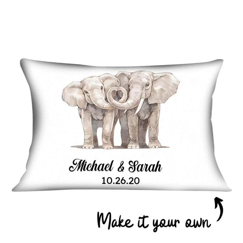 Elephant Love Cushion