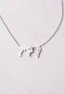 Eliana Silver World Necklace