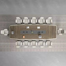 Alwyn · Conference Room Meeting Table by Arc Grove