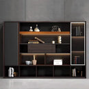 Fulton · Office Shelves w/ Integrated Lighting & Closet Storage