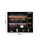 Fulton · Office Shelves w/ Integrated Lighting & Closet Storage by Arc Grove