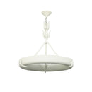 Elodie Plaster Petal Ring Chandelier
