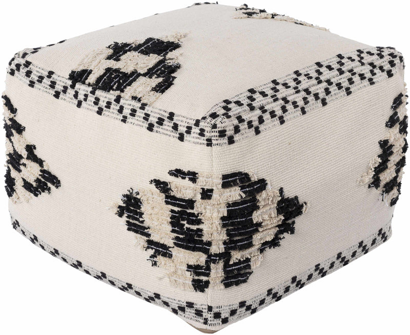 Schweiggers Black Pouf