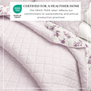 Floral Print & Scallopeded Edge Cotton Quilt Set - Sandie Collection by Great Bay Home
