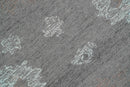 Elvin Custom Made Traditional Oushak Gray Hand Tufted wool rug