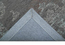 Elvin Custom Made Traditional Oushak Gray Hand Tufted wool rug