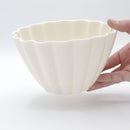 Elysian Fluted Porcelain Candle Holder