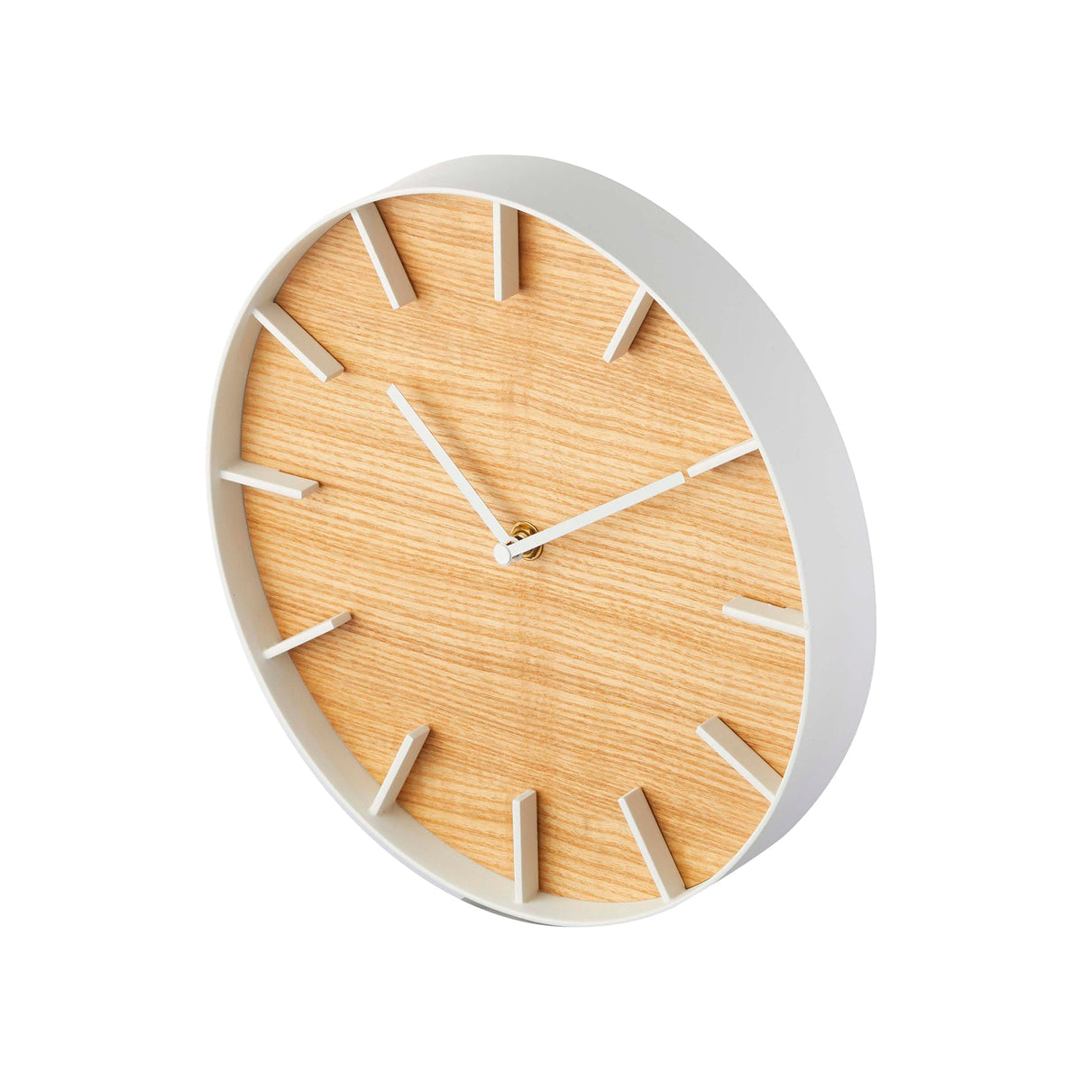 Wall Clock - Steel + Wood, photo 5 of 9