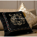 GobekUsa Embossed Floral Cushion Cover European Style Champagne Throw Pillow Case