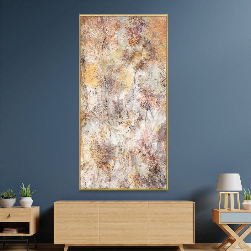 Embraceful Flowers Canvas