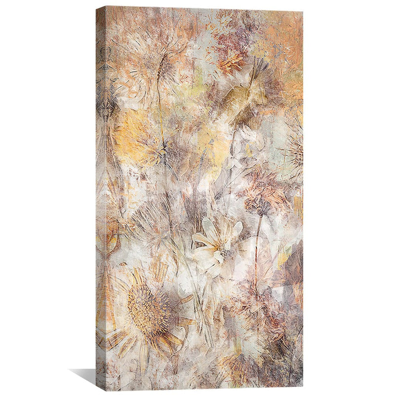 Embraceful Flowers Canvas