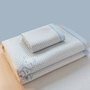 GobekUsa Ice Bean Cooling Feel Mat Set - Jacquard Cushion, Washable, Breathable Mattress