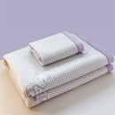 GobekUsa Ice Bean Cooling Feel Mat Set - Jacquard Cushion, Washable, Breathable Mattress