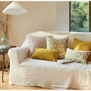 GobekUsa Citron Flowers Plants Print Pillow Case: Farmhouse Decorative Cushion Cover