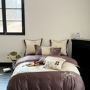 GobekUsa Deluxe Lyocell Cotton Embroidery Bedding Set - Soft, Silky, Breathable Luxury Bed Set