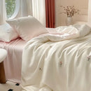 GobekUsa Ice Silk Bedding Sets for Cool Summer Sleep. Skin-Friendly Quilt Cover for Adults & Kids.