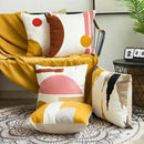 Embroidered cushion cover set of 4 colors living room decor by Decorbites