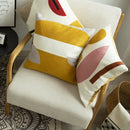 Embroidered cushion cover set of 4 colors living room decor by Decorbites