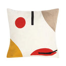 Embroidered cushion cover set of 4 colors living room decor by Decorbites