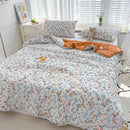 GobekUsa Double Gauze Rabbit Print Quilt: Soft, Breathable, Washable, Light Comforter