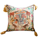 GobekUsa Elephant Jungle Paradise Throw Pillow Cover