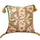 GobekUsa Elephant Jungle Paradise Throw Pillow Cover