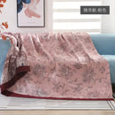GobekUsa Cotton Gauze Summer Quilt - Lightweight Air-Conditioning Blanket for Girls