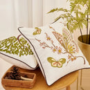 Embroidered tree cushion cover set for living room sofa by Decorbites