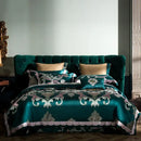 GobekUsa 200S Embroidery Egyptian Cotton Bedding Set Queen King Linens