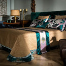 GobekUsa 200S Embroidery Egyptian Cotton Bedding Set Queen King Linens