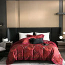 GobekUsa Egyptian Cotton Luxury Bed Linens Queen King Ru Size Bedding Set