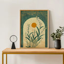 GobekUsa Emerald Green Lily of the Valley Wall Art