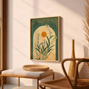 GobekUsa Emerald Green Lily of the Valley Wall Art