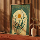 GobekUsa Emerald Green Lily of the Valley Wall Art